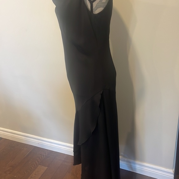 VINTAGE BLACK COCKTAIL GOWN - Picture 4 of 7
